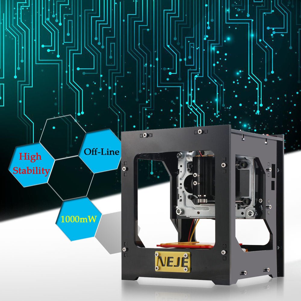 1000mW cnc router cnc | laser cutter | High Speed with Protective Glasses - Cooldelo™