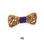 Wooden bow tie