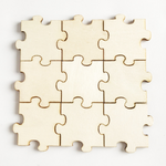 Wooden gap puzzle