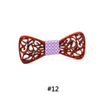 Wooden bow tie