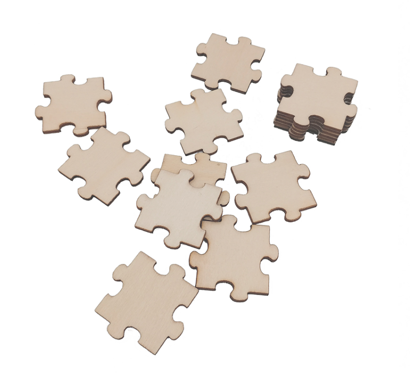 Wooden gap puzzle