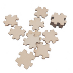 Wooden gap puzzle