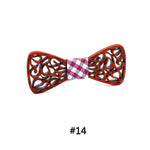 Wooden bow tie