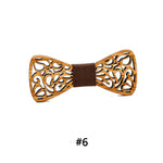 Wooden bow tie