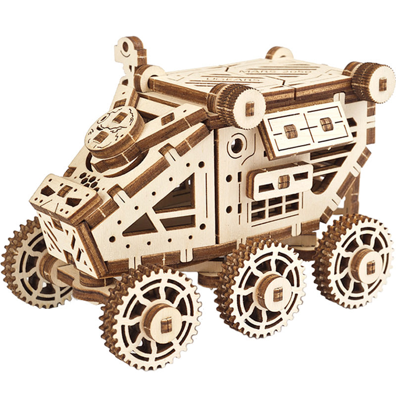 Wooden mechanical transmission model