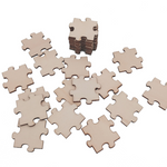 Wooden gap puzzle