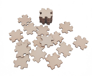 Wooden gap puzzle