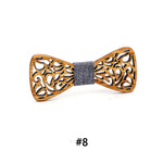 Wooden bow tie