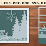 Christmas Multi Layer SVG DXF – EPS – PNG – PDF  Bundle