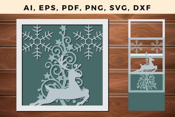 Christmas Multi Layer SVG DXF – EPS – PNG – PDF  Bundle