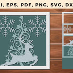 Christmas Multi Layer SVG DXF – EPS – PNG – PDF  Bundle