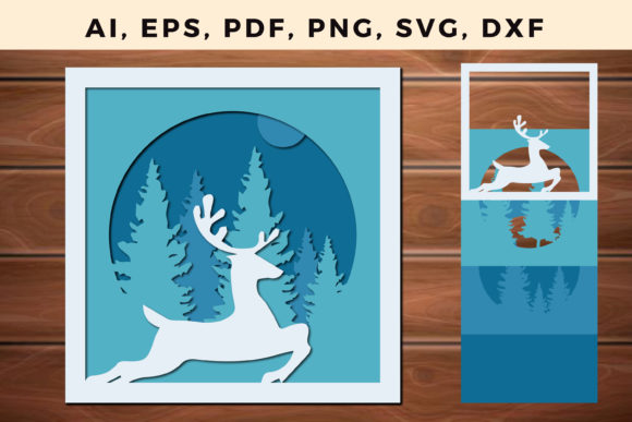 Christmas Multi Layer SVG DXF – EPS – PNG – PDF  Bundle