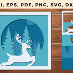 Christmas Multi Layer SVG DXF – EPS – PNG – PDF  Bundle