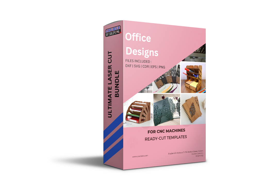 Office Designs - DXF, SVG, CDR, EPS, PNG, and JPG Files