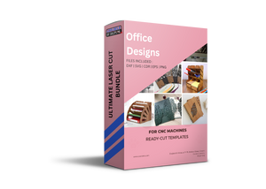 Office Designs - DXF, SVG, CDR, EPS, PNG, and JPG Files