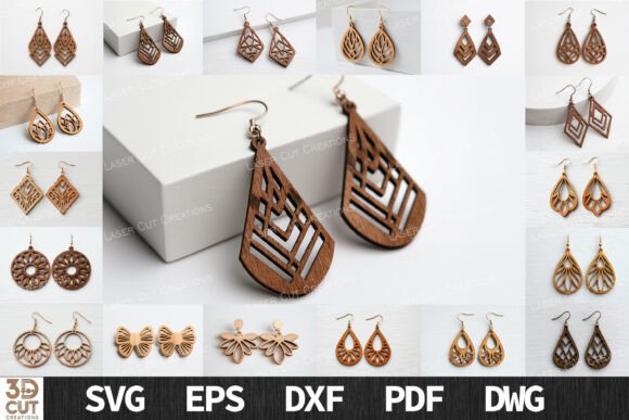 Floral & Geometric Earring Bundle