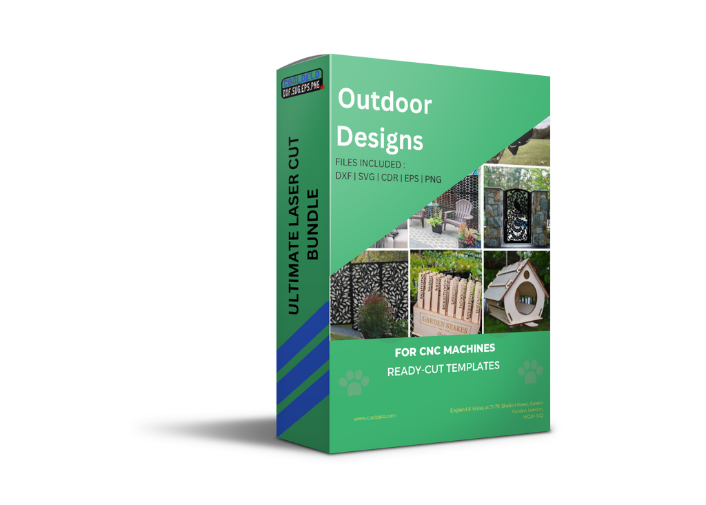 Outdoors Designs - DXF, SVG, CDR, EPS, PNG, and JPG Files