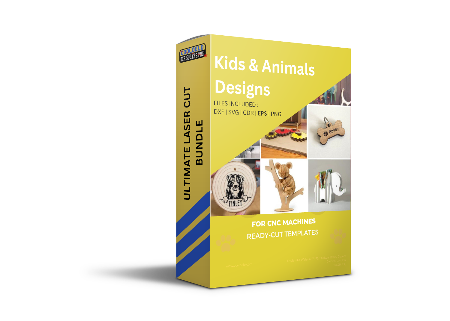 kids And Animals Designs - DXF, SVG, CDR, EPS, PNG, and JPG Files