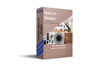 Wall Art Designs - DXF, SVG, CDR, EPS, PNG, and JPG Files