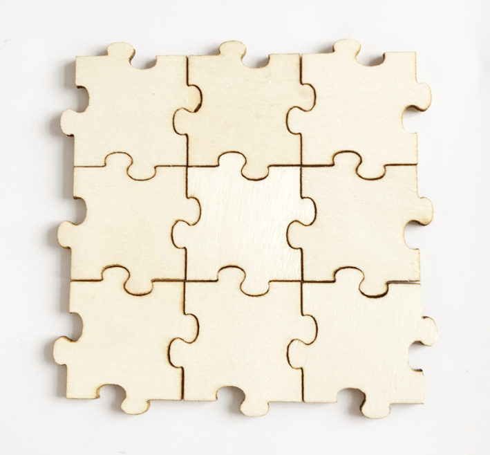 Wooden gap puzzle - Cooldelo™