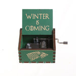 Wooden Music Box Classically Carved Hand - cranked Wooden Music Box - Cooldelo™