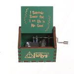 Wooden Music Box Classically Carved Hand - cranked Wooden Music Box - Cooldelo™