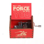 Wooden Music Box Classically Carved Hand - cranked Wooden Music Box - Cooldelo™