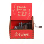 Wooden Music Box Classically Carved Hand - cranked Wooden Music Box - Cooldelo™