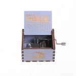 Wooden Music Box Classically Carved Hand - cranked Wooden Music Box - Cooldelo™