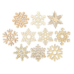 Wooden snowflake pendant - Cooldelo™